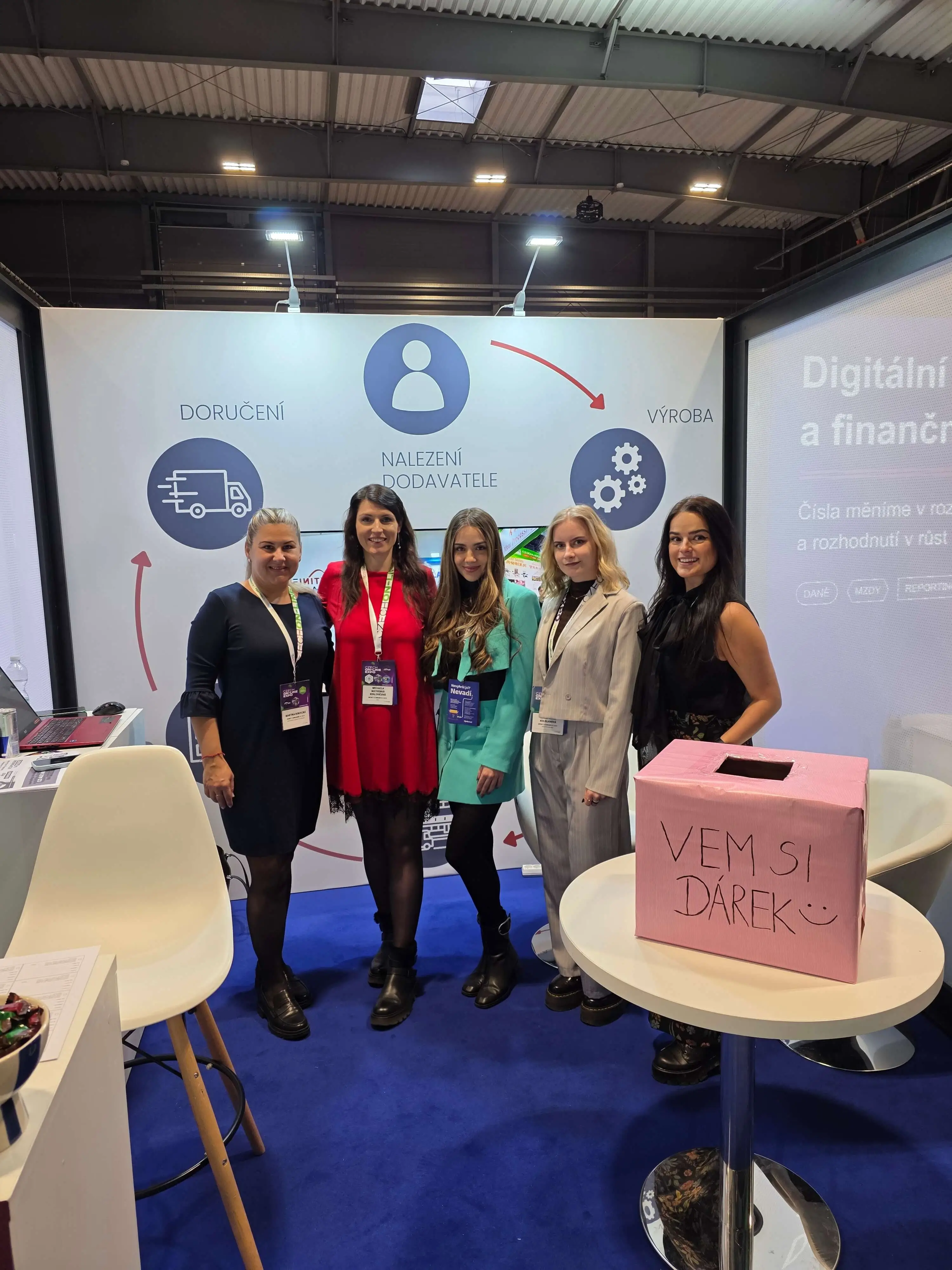 Tým Infinity na Czech On-Line Expo